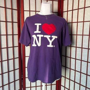 I-love-ny Women's Purple T-shirt
